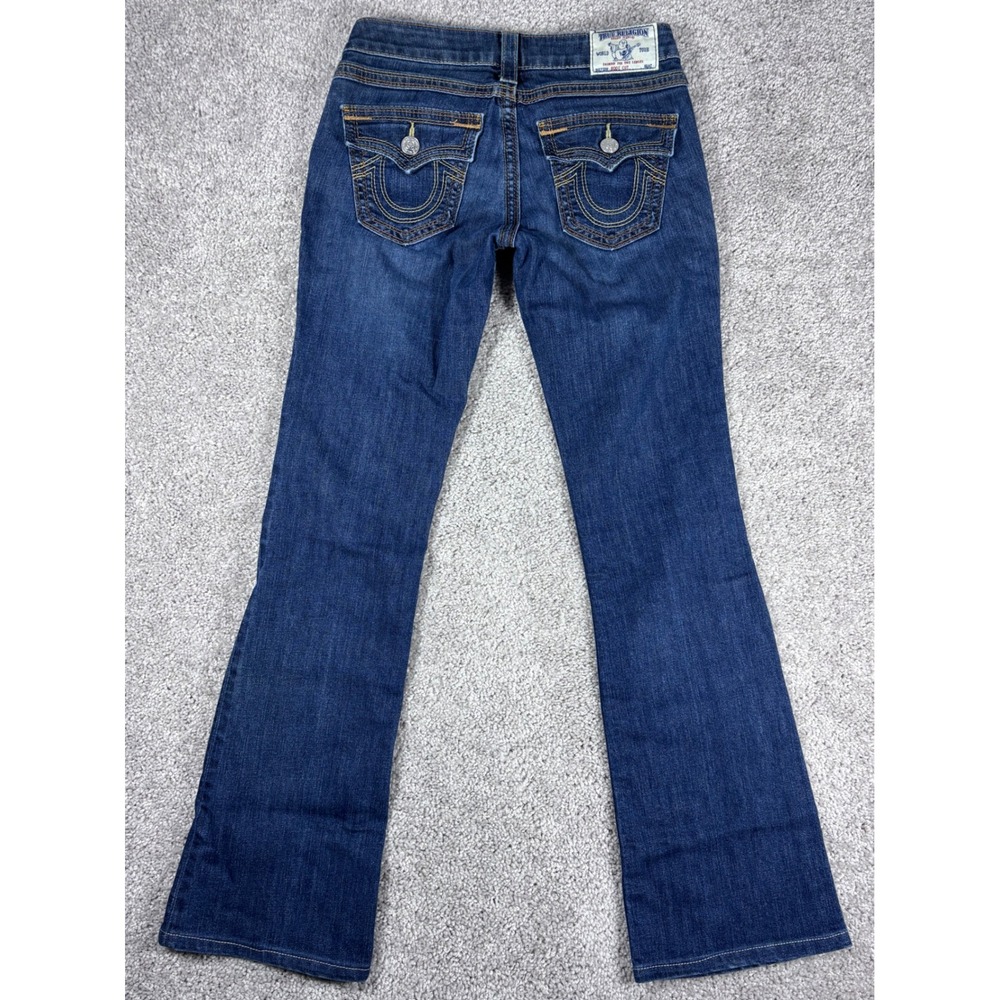 True Religion Women's Dark Blue Boot Cut Jeans